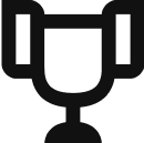 Trophy award icon